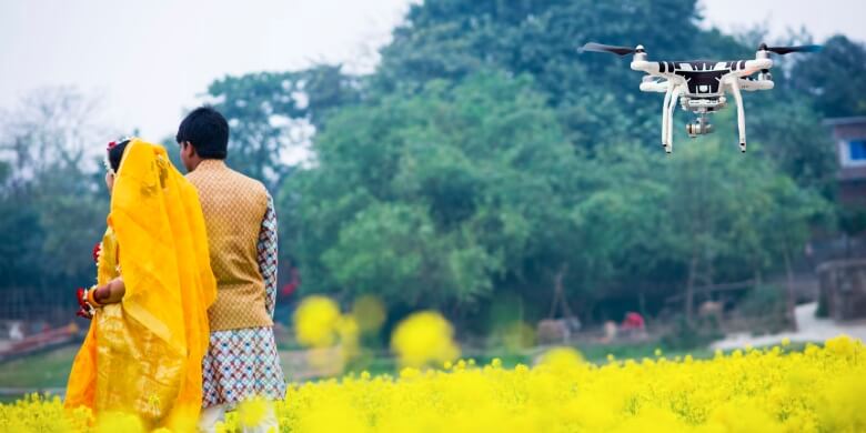 Tips for Finding an Expert Drone Wedding Photographer