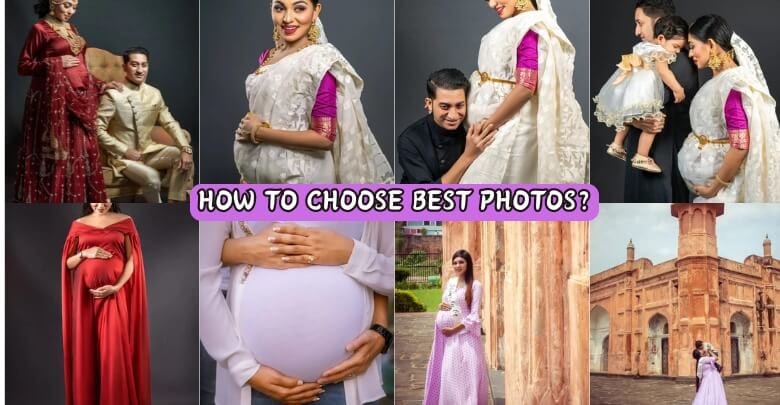 How to Choose the Best Photos from Your Maternity Shoot